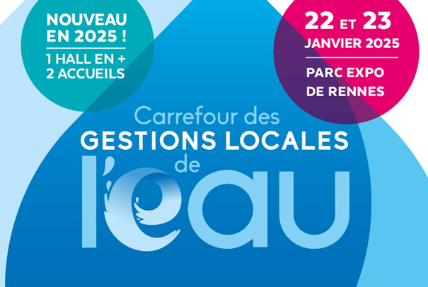 Lire la suite à propos de l’article Janvier 2025 – Nantaise des Eaux présent au salon CGLE 2025 à Rennes